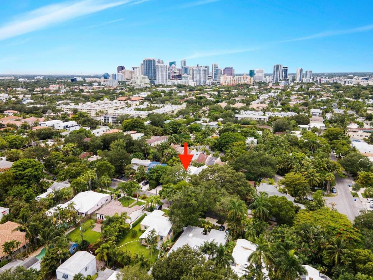 Victoria Park Unique Studio Close To Las Olas Blvd Fort Lauderdale Exteriör bild